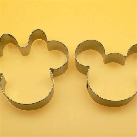 Mickey Mouse Cookie Cutter Set Etsy