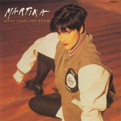 Martika More Than You Know 1989 Cardboard Sleeve Cd Discogs