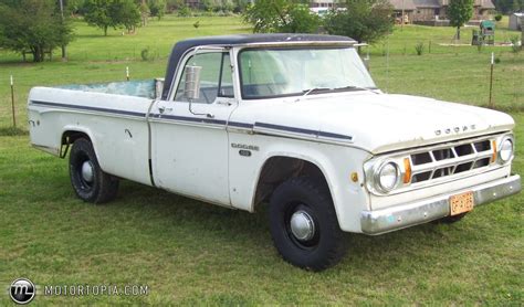 1968 Dodge Pickup Information And Photos Momentcar