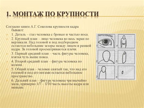Монтаж. Принципы видеомонтажа. Особенности монтажа кадров с движущимися ...