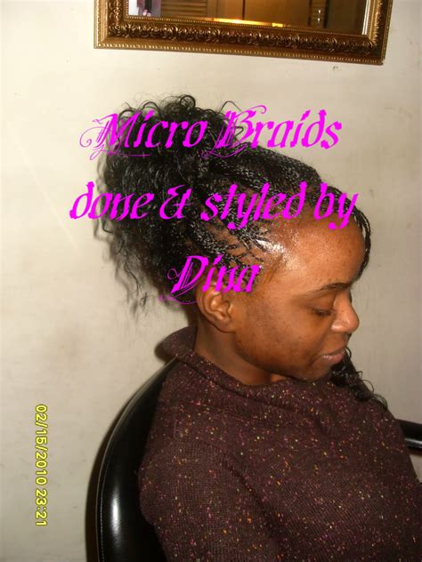 Micro Braids Done By Dina Dina Professional African Hair Braiding