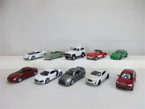 Welly - 1:43 - 10 Welly's with friction motor in new - Catawiki