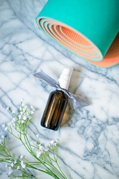 DIY Yoga Mat Spray - The Balanced Berry