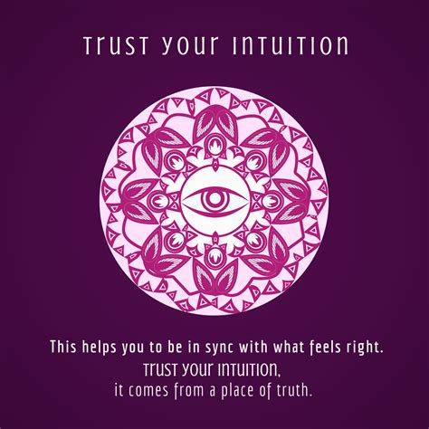 Trust Your Intuition | Trust yourself, Ways to be happier, Spirituality
