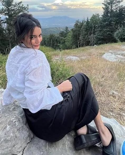 Naked Wolfe Estelle Black Leather Worn By Vanessa Hudgens On Her Instagram On August