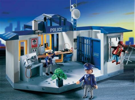 Commissariat De Police Transportable Playmobil