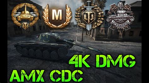 World Of Tanks Amx Cdc Ace Tanker K Dmg Top Gun Pascucci S High