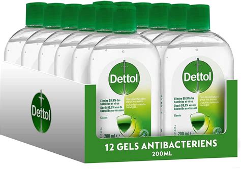 Dettol Lot De Gels Antibact Riens Aloe V Ra Ml Amazon Fr