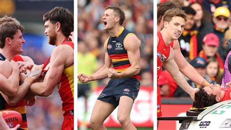 Afl Results Adelaide Crows Defeat Gold Coast Suns Round Score