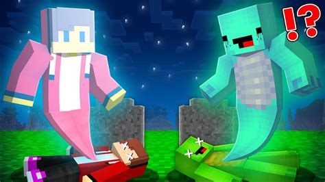 Why Jj And Mikey Became A Ghost In Minecraft Challenge Maizen Jj And