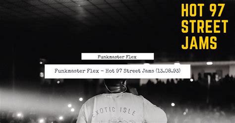 Funkmaster Flex Hot Street Jams Back In Da Days Mixtape Atomlabor Blog Dein