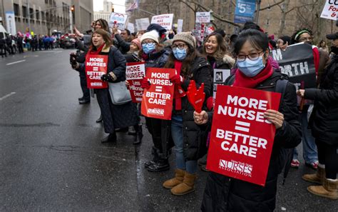 Nurses go on strike at 2 New York City hospitals | News, Sports, Jobs ...