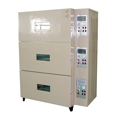 Vacuum Drying Oven Machine Three Layer For Lithium Battery Automated