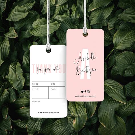 Diy Hang Tags Diy Tags Swing Tag Design Price Tag Design Packaging