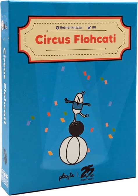 amazoncom  century games circus flohcati strategy card game