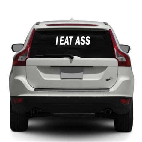 Eat Ass Stickers Etsy