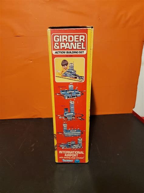 Rare 1977 Kenner Girder Panel International Airport Action Building