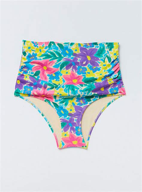 Ripley BOTTOM DE BIKINI SFERA ALTA FLORES