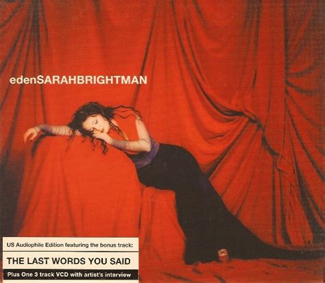 Sarah Brightman – Eden – CD (Album) + CD (VCD), 1998 [r3405250] | Discogs