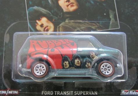 Hot Wheels Pop Culture BEATLES Set Of