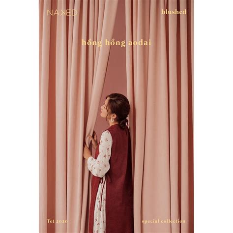 Naked By V Áo dài Hồng Hồng freeship tại Hà Nội có giá sỉ Toàn quốc Bộ