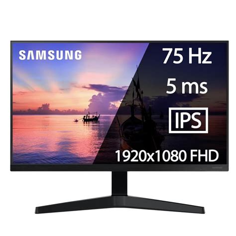Монитор 24" Samsung LF24T350FHIXCI 1920x1080 16:9 IPS 75ГЦ (HDMI+VGA ...