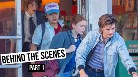 Stranger Things Season 4 Behind The Scenes Video Store Youtube