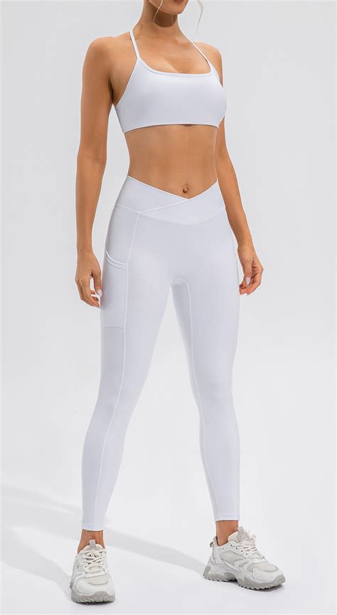 New Nude Felling Women Apparel Gym Fitness Sports Top Cross Back Women Yoga Wear Sexy Open Back