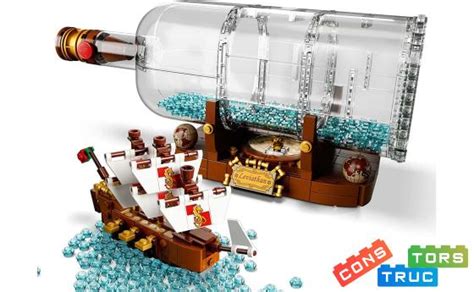 Купить LEGO Ideas Левиафан - корабль в бутылке (92177) - конструктор ...