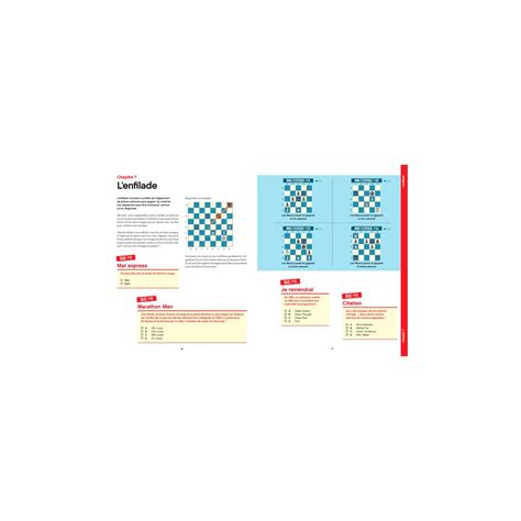 Cahier d entraînement aux échecs Nature Découvertes Suisse