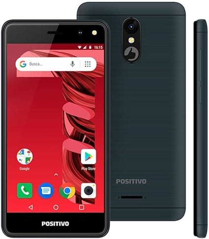 Smartphone Positivo Twist 3 Fit S509C 32GB Dual Chip 5 Cinza