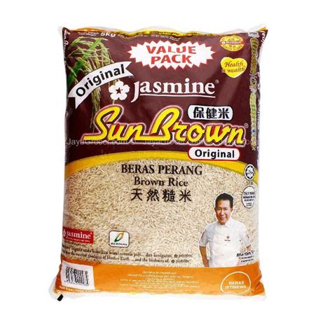 Beras Jasmine Sun Brown 5kg My