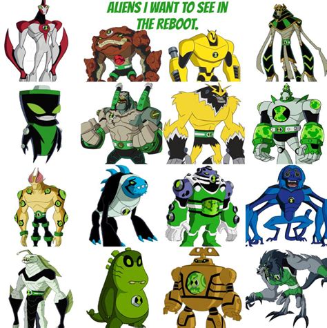 Ben 10 Reboot New Unknown Alien By Ebomnitrix Aliens Herois Modelos - Riset