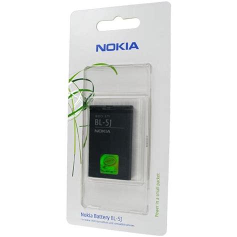 Batterie Dorigine Nokia BL 5J Lithium Ion 1320 MAh Sous Blister Pour