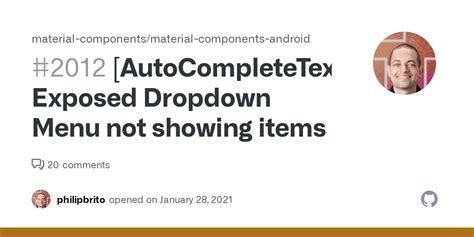 Autocompletetextview Exposed Dropdown Menu Not Showing Items Issue