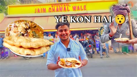 Top 2 🤩 Delhi Street Food Places In Connaught Place Jain Chawal Wale