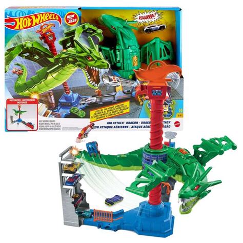 Hot Wheels City Tor Samochodowy Atak Smoka