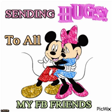 Micky And Minnie Sending Hugs Micky And Minnie Sending Hugs To My