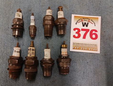 Bid Now 8 Early Spark Plugs November 2 0122 9 00 AM EST