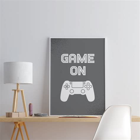 Gaming Prints Set Gaming Wall Art Set Of 3 Gamer Room Etsy