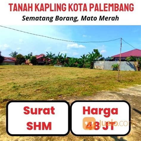 Kaplingan Tanah Perumahan Simatang Borang Mata Merah Di Kota Palembang