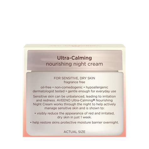 Aveeno Ultra Nourishing Calming Night Cream At Sanwarnapk