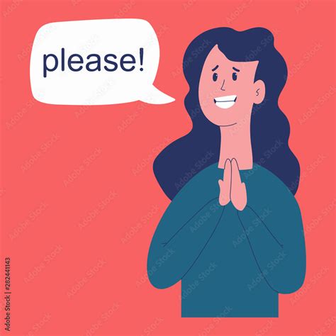 vector cartoon concept illustration  cute girl isolated