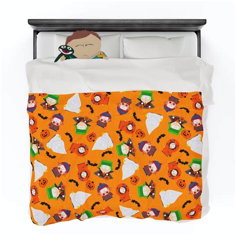 South Park Halloween Blanket South Park Velveteen Minky Blanket Cartman ...