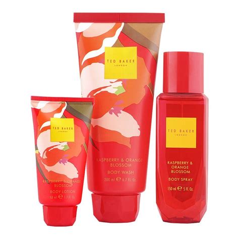 Buy Ted Baker Travel In Style Raspberry Orange Blossom Set Body Wash