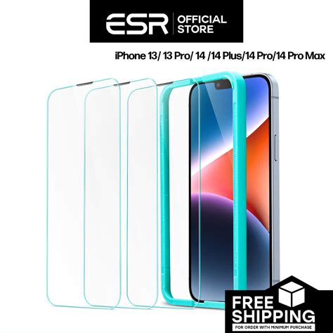 esr premium clear  fullcover tempered glass screen protector
