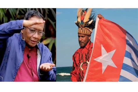 Benny Wenda Deklarasikan Papua Barat Mahfud Md Hanya Lewat Twitter