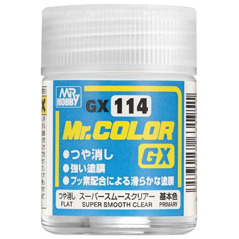 Mr Color Gx Super Smooth Clear Flat Ml Gx Mr Hobby Sklep