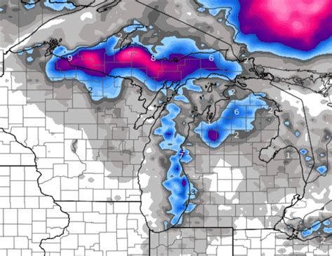 Winter Storm Warning, up to 18 inches of snow for Michigan’s Upper ...