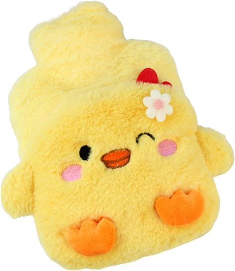 Amazon Hot Water Bag Stitch Hot Water Bottle Plush Portable Heat Preservation Warm Water
